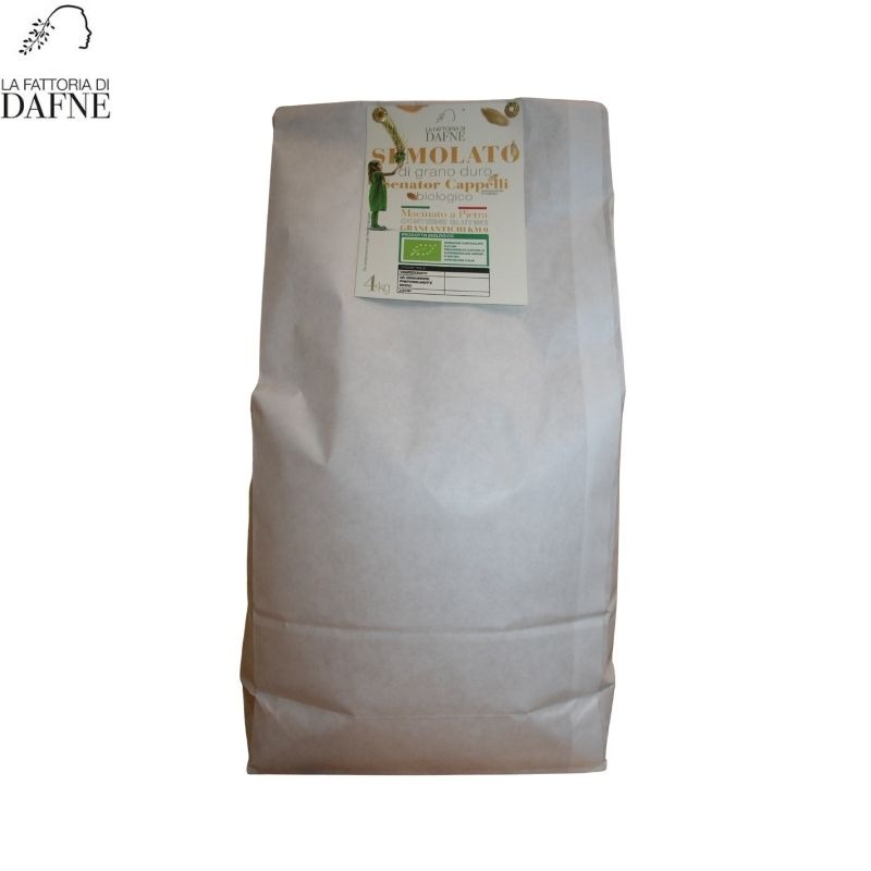 Semolato di grano duro Senator Cappelli Bio -4 kg-