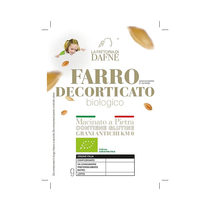 Farro decorticato Bio -4 Kg-